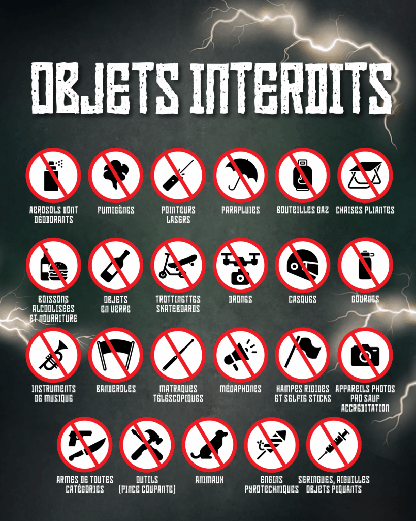 Objets interdits